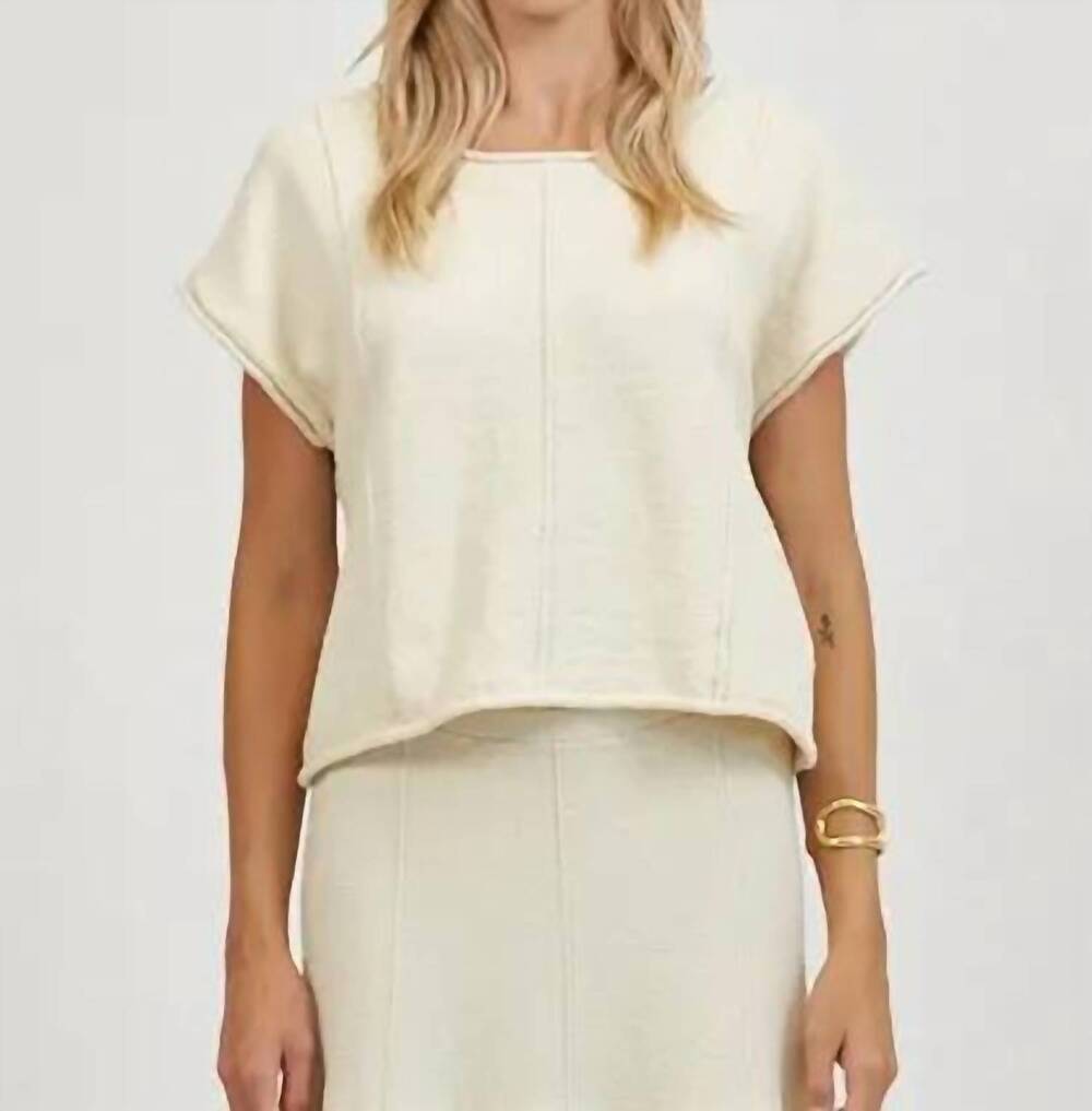NEW A.REN leon top in natural